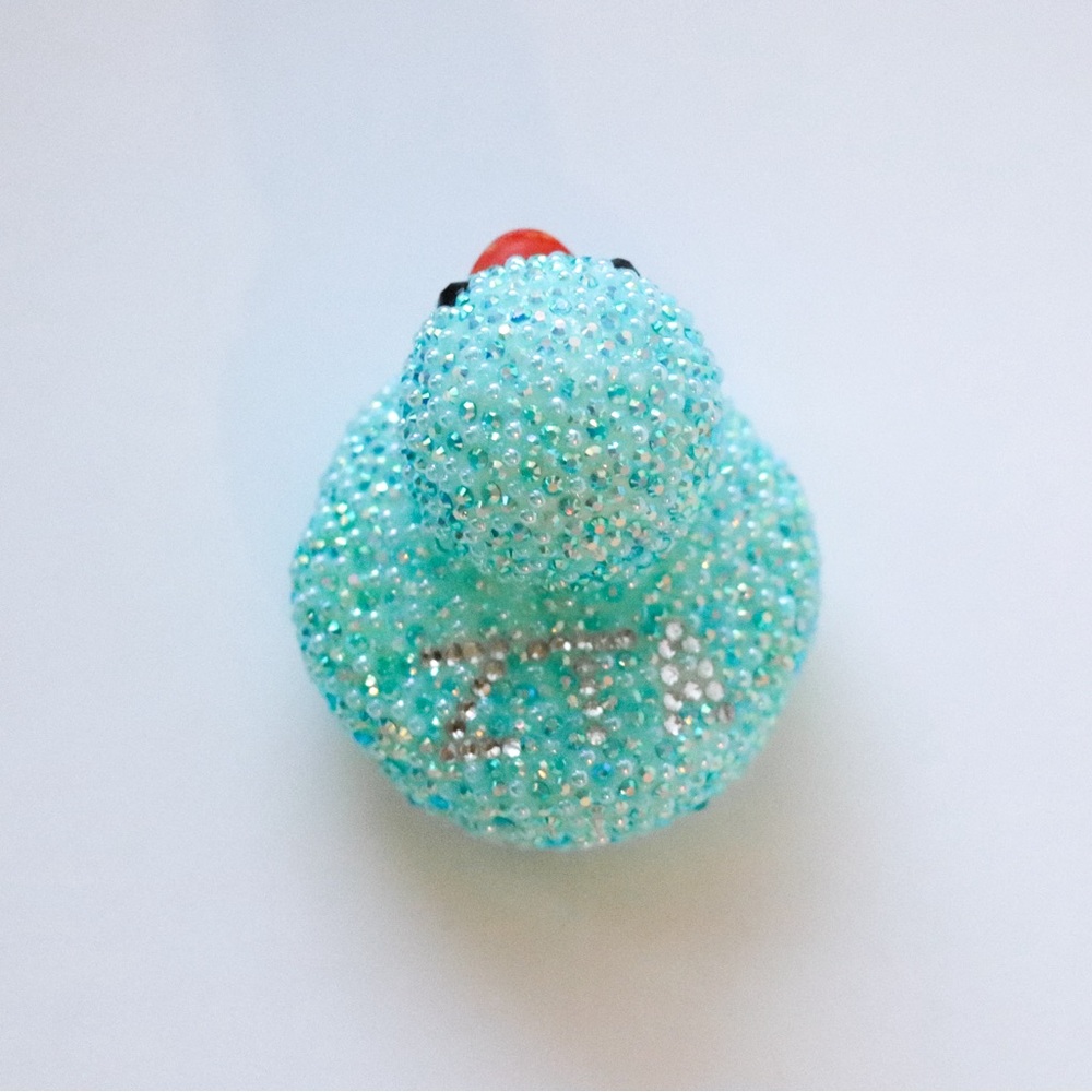 Zeta Tau Alpha ZTA Rhinestone Jeep Rubber Duck, Jeep Ducking, Glow in the Dark
